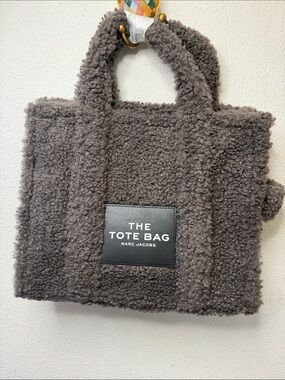 Marc Jacob’s Teddy Tote Bag in Gray. Never used. Dust bag included.